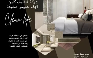 شركة تنظيف كلين لايف خميس مشيط