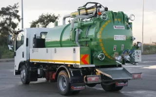 كمبروسر تسليك مجاري